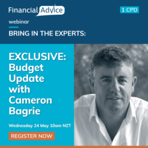 Bring in the Experts webinar on the NZ Budget Update by Economist Cameron Bagrie