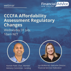 CCCFA Affordability Assessment Regulatory Changes